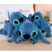 40Cm Puppy Stitch Doll Blue Stitch Plush Long Pillow Toys Girl Sleeping Leg Clamping Plushies Doll Children'S Birthday Gift